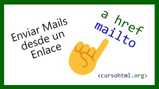 ▷ mailto HTML  La FORMA de ENVIAR MAILS desde un ENLACE ✅ [upl. by Htebirol]