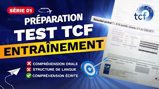 Préparer au TCF  Série 1  Compréhension écrite [upl. by Maddy]