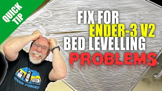 Creality Ender3 v2 Bed Levelling Problems [upl. by Carney]