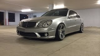 Mercedes Benz E500 exhaust brakes [upl. by Davis]