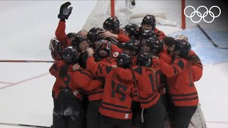 Canada 🆚 USA 🏒 gold medal game highlights  Womens Ice Hockey Beijing 2022 [upl. by Notsla]