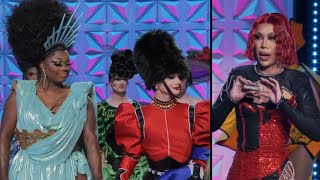 SHOCKING Elimination Results Ep1  RuPauls Drag Race UK vs The World Season 2 [upl. by Tullius]