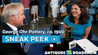 Preview George Ohr Pottery ca 1900  Vintage Dallas Hour 2  ANTIQUES ROADSHOW  PBS [upl. by Ardnod]