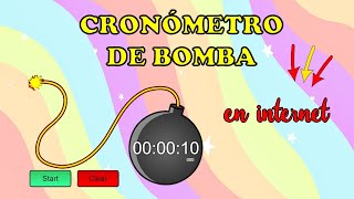 CRONÓMETRO DE BOMBA EN INTERNET [upl. by Graehl414]