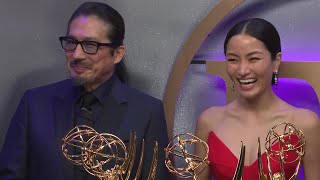 Shōgun Cast REACTS to Making Emmys HISTORY Exclusive [upl. by Latrena]