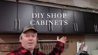 DIY Melamine Shop Cabinets [upl. by Ahtela]