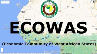 ECOWAS Economic Community of West African States  International Organization  narviacademy [upl. by Ecirum]