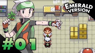 Lets Play Pokemon Emerald  Part 1  A new quest [upl. by Tedmann]