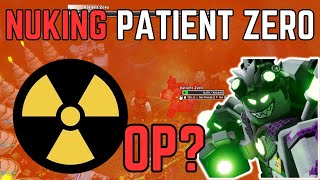 NUKING PATIENT ZERO  TOWER DEFENSE SIMULATOR [upl. by Madda]