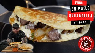 How To Make The Viral Chipotle Quesadilla At Home [upl. by Haneehs301]