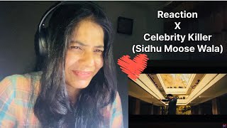 Celebrity Killer  Sidhu Moose Wala  Punjabi Song  OneReaction03  Reaction [upl. by Luhem181]