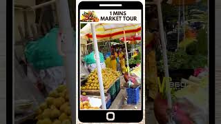 60 Seconds in Avadi Market  A Quick Local Adventure  cheapestmarket vegetablemarket shorts [upl. by Eirffej]