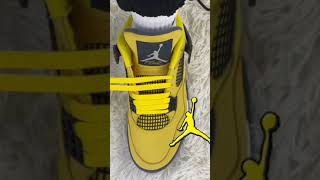 How to Bar Lace Jordan 4s Shoelace Styles [upl. by Benedix]