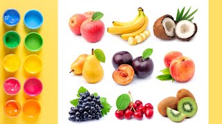 Phonics For Kids  Online Classes For Toddlers  Words For Toddlers  Fruits Names [upl. by Nauqes]