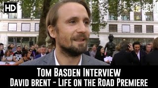 Tom Basden Interview  David Brent  Live on the Road Premiere [upl. by Gainor992]