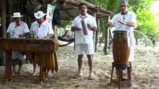 Traditional Costa Rican Music Performance  Tortuga Island Costa Rica [upl. by Gayn227]