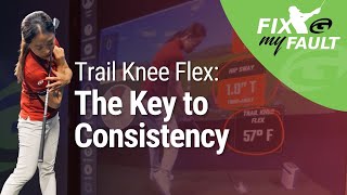 Right Knee Flex 💪🏽 in the Golf Swing Downswing [upl. by Maryly]