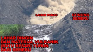 LEBIH DAHSYAT  LAHAR PANAS DINGIN SEMERU 94 TERULANG KEMBALI [upl. by Neelyahs]