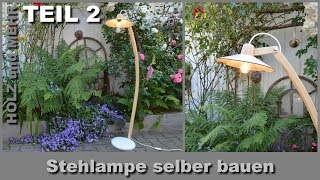 Stehlampe selber bauen DIY  Installation der Elektrik [upl. by Pugh246]