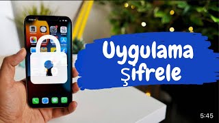 iPhone Uygulamalara Şifre Koyma  En Güncel Yöntem [upl. by Nnorahs]