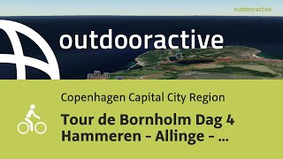 Tour de Bornholm Dag 4 Hammeren  Allinge  Olsker  Årsballe 182024 [upl. by Anoiuq]