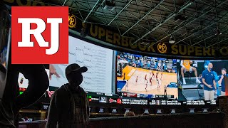 Fans enjoying return of March Madness to Las Vegas [upl. by Dahsra]