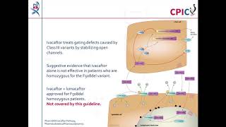 CPIC guideline for Ivacaftor and CFTR [upl. by Enenej]