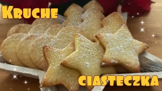 Przepis na kruche maślane ciasteczka  ciasteczka bożonarodzeniowe 🍪 [upl. by Bisset347]