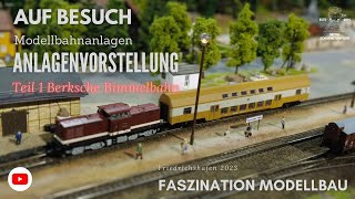 Faszination Modellbau Friedrichshafen 2023  Anlagenvorstellung Teil 1 Berksche Bimmelbahn [upl. by Lletnohs]