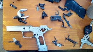 How to 100 disassemble Sig Sauer P226 [upl. by Angelo]