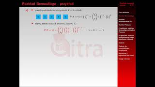 Rachunek prawdopodobieństwa 17 rozkłady zmiennej losowej typu skokowego cz 2 [upl. by Magen255]