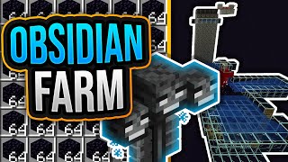 OBSIDIAN FARM Tutorial ✨ Minecraft 121 ✨ ErikOnHisPeriod [upl. by Wynnie6]