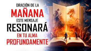 🔥ORACION DE LA MAÑANA 🙏 UN MENSAJE QUE TE EMOCIONARÁ PROFUNDAMENTE 🥰🙏 [upl. by Damita]