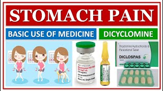 STOMACH PAIN MEDICINE DICYCLOMINE HYDROCHLORIDE BEST FOR STOMACH PAIN PERIOD PAIN ABDOMINAL PAIN [upl. by Bensen]