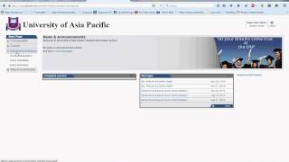 UAP online registration process [upl. by Emmeline355]