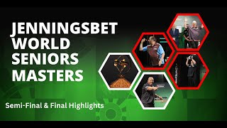 SemiFinal and Final Highlights  2023 JenningsBet World Seniors Masters [upl. by Julide751]