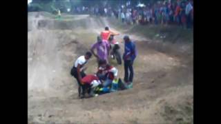 Araw ng Davao Motorcross Racing Accident [upl. by Aleydis]