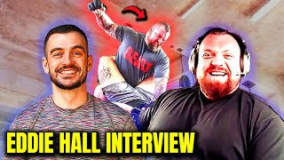 EDDIE HALL 2 vs 1 MMA DEBUT  WORLDS STRONGEST MAN vs Neffati Brothers SHAUN JONES INTERVIEW [upl. by Inhsor]