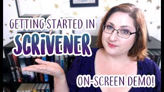 Getting Started in Scrivener OnScreen Demo [upl. by Maice]