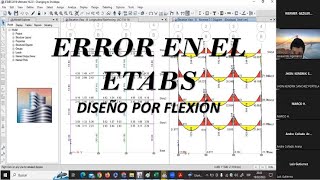 ERROR en el ETABS en el Diseño por flexión  Criterios de ductilidad  Punto de corte para bastones [upl. by Schreibe149]