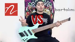 Ibanez EHB 1005MS  Bartolini BH2 VS Nordstrand Big Split 5  Review en Español [upl. by Negam530]