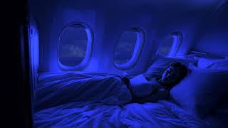 White Noise amp Airplane Sound 🌨️🛏️  10 Hours of Cabin Sounds Brown Noise amp Deep Sleep Assistance [upl. by Eriam]