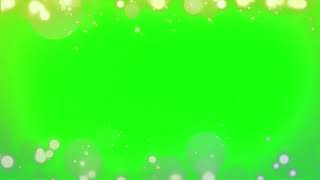 FREE Sparkle Effects  Green Screen Bokeh For Frame [upl. by Jammal]