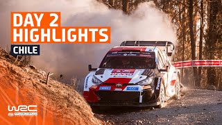 Day 2 Highlights  WRC Rally Chile Bio Bío 2023 [upl. by Nealah]