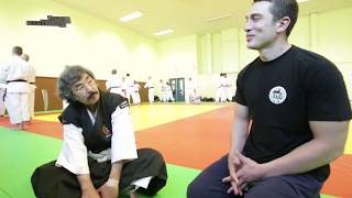 Cyril Huillard à la rencontre du Shorinji Kempo avec Aosaka Senseï [upl. by Naujej]