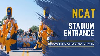 NCAT  Stadium Entrance  South Carolina State 2021 [upl. by Aseret]