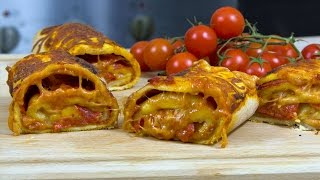 Pizza rollo  VideoKuchniapl [upl. by Onaicul]