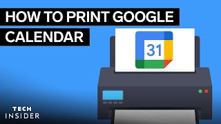 How To Print Google Calendar [upl. by Genie]