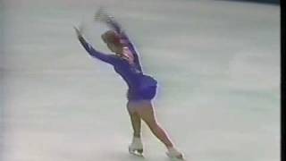 Tonya Harding USA  1989 Skate America Ladies Free Skate [upl. by Slin]