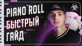 БЫСТРЫЙ PIANO ROLL ГАЙД FL STUDIO [upl. by Aslam654]